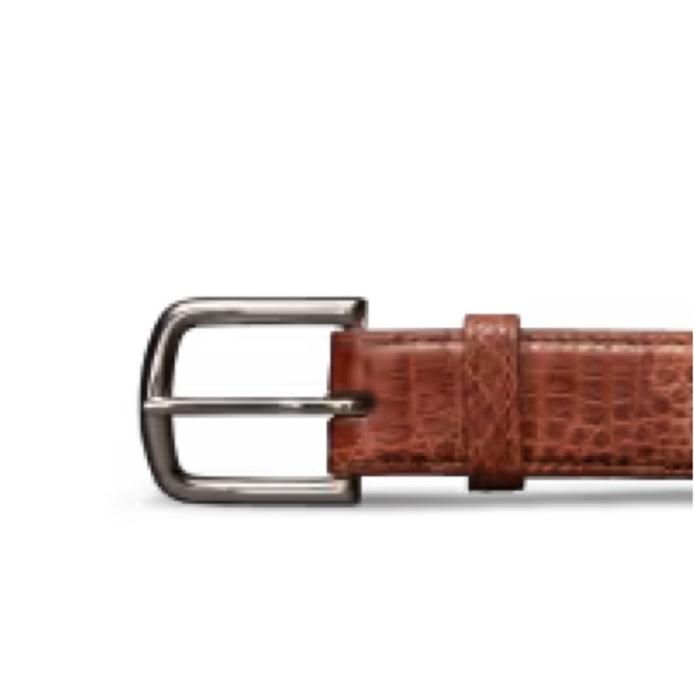 Tecovas Men's Caiman Belt Pecan